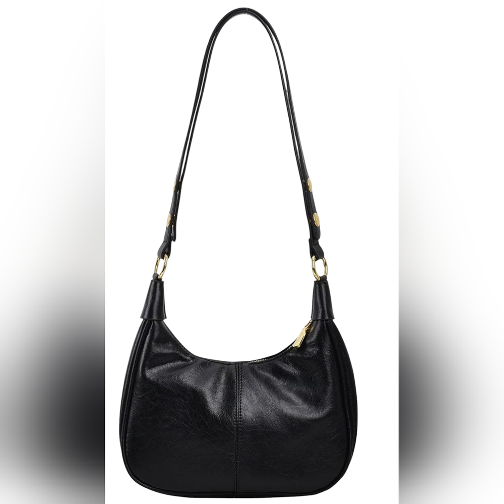NWOT Black Faux Leather Women's Bag